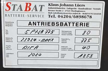 Jungheinrich EFG 430 Batterie Bj. 2020