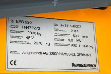 Jungheinrich EFG 220 Batterie Bj2023