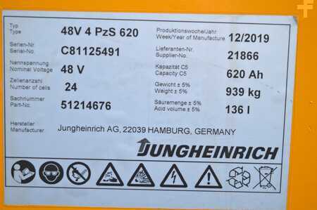 Jungheinrich ETV 214 Batterie Bj2019