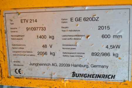 Jungheinrich ETV 214 Batterie Bj2019