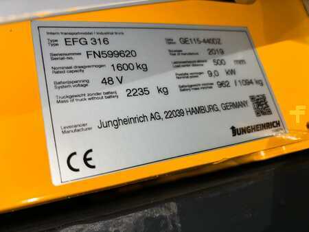 Jungheinrich EFG 316