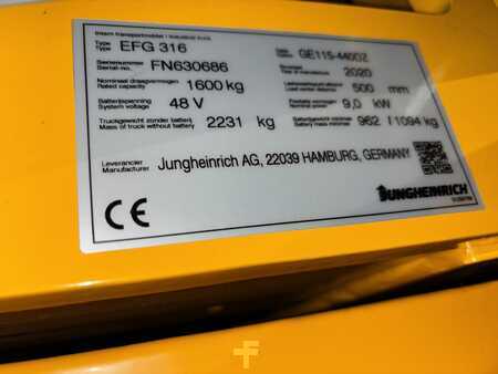 Jungheinrich EFG 316