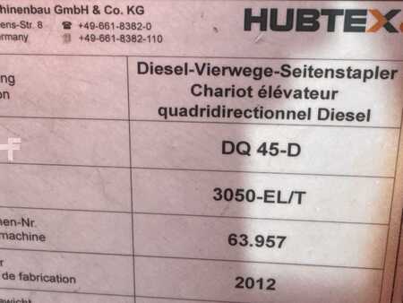 Hubtex  DQ45-D // 2012 year // Triplex // PROMOTION / 2 000 € price reduction//Old price 29 900 €-New price 27 900€