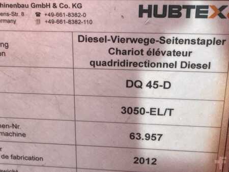 HUBTEX  DQ45-D // 2012 year // Triplex // PROMOTION / 2 000 € price reduction//Old price 29 900 €-New price 27 900€