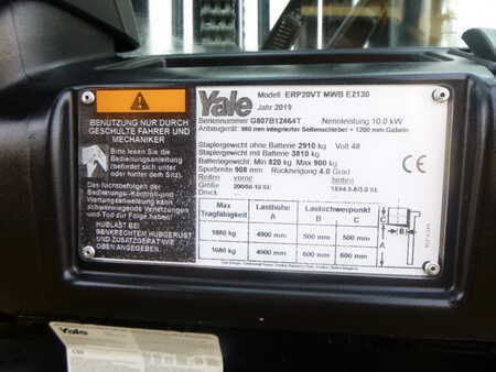 Yale ERP20VT MWB